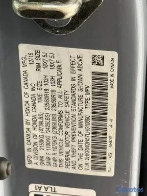 2020 Honda Crv — foto 12 / 12