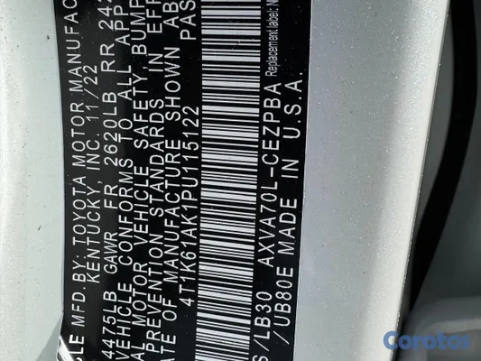 2023 Toyota Camry — foto 12 / 12