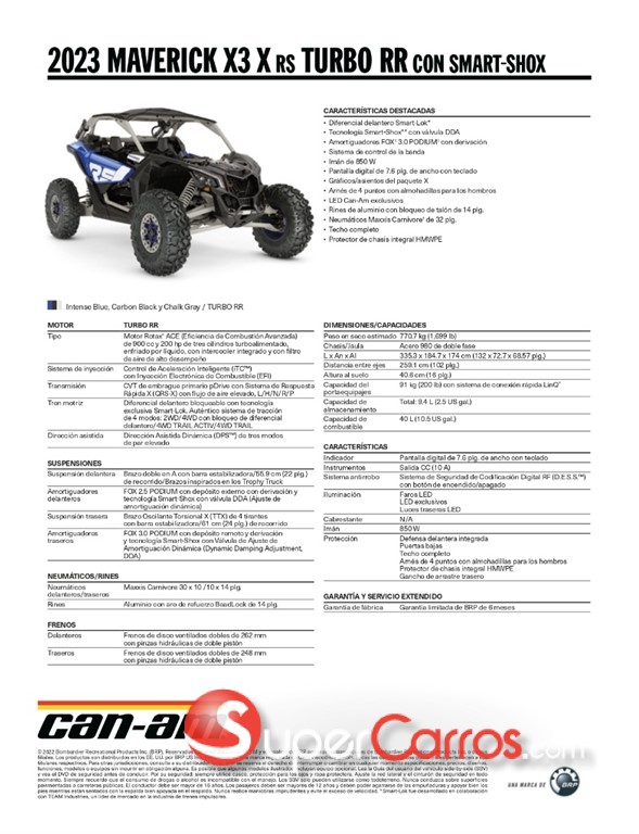 2024 Can Am Maverick X3 XRS Turbo — foto 8 / 8
