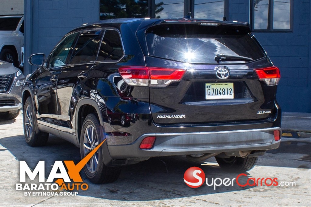 2019 Toyota Highlander XLE — foto 3 / 12