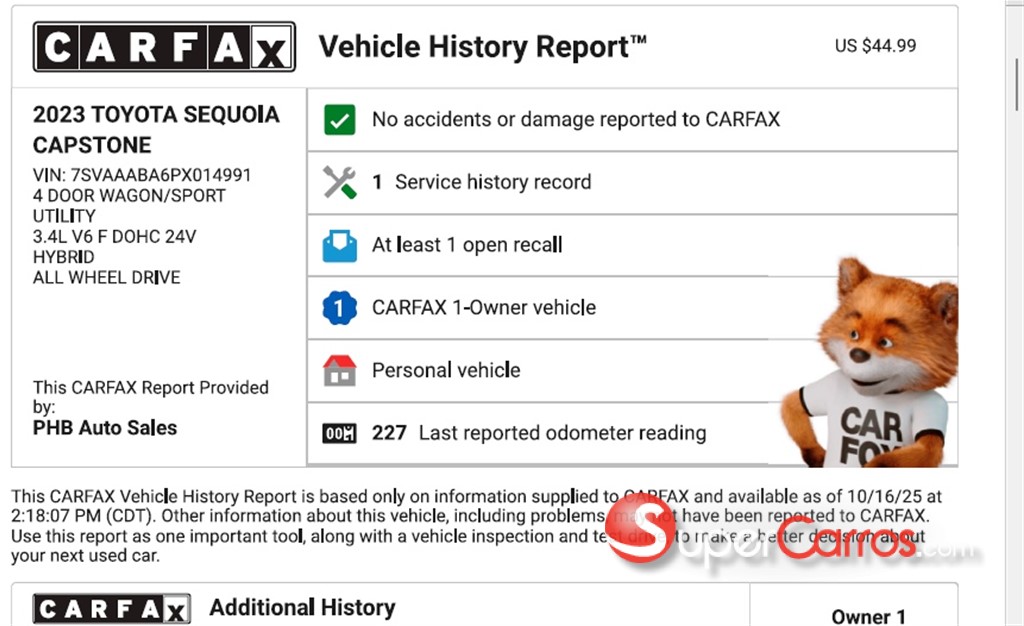 2023 Toyota Sequoia Capstone — foto 2 / 12