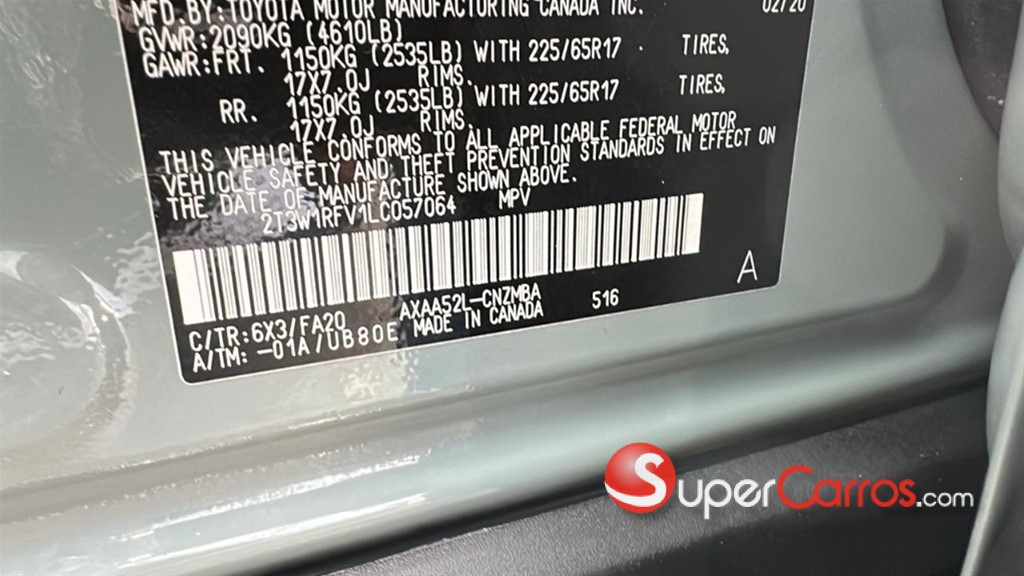 2020 Toyota RAV4 XLE — foto 2 / 8
