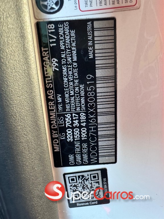 2019 Mercedes-Benz Clase G 63 AMG — foto 11 / 11