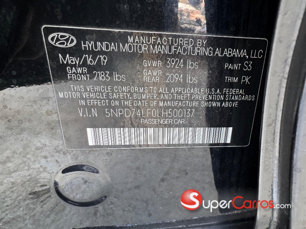 2020 Hyundai Elantra SE — foto 11 / 11