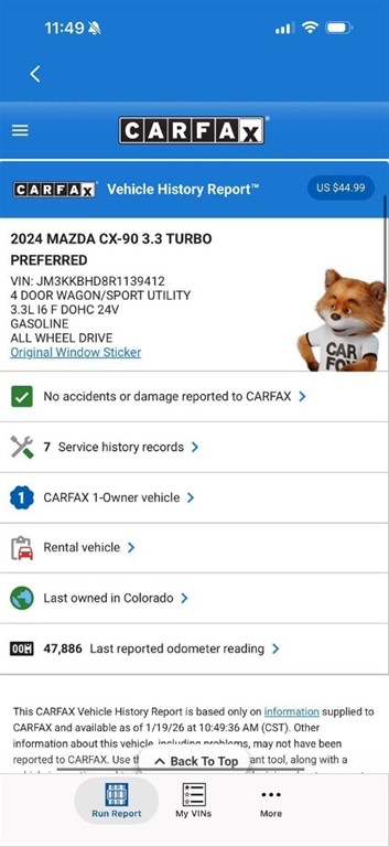 2024 Mazda CX-90 S Premium Plus — foto 10 / 10