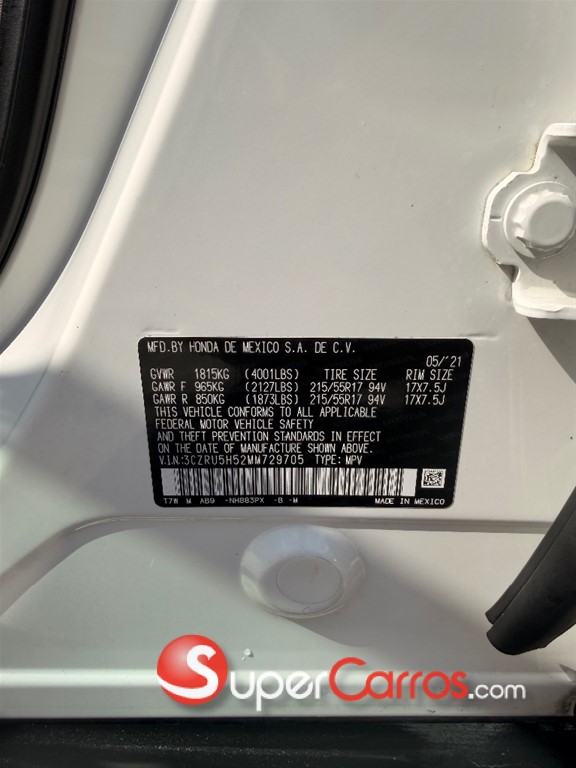 2021 Honda HR-V EX — foto 11 / 11