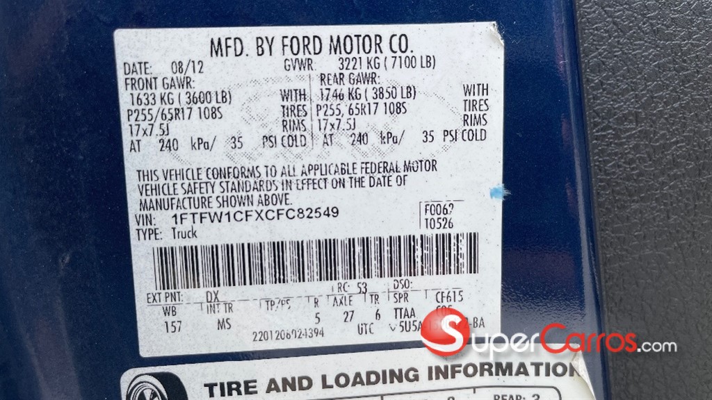 2012 Ford F 150 XLT — foto 11 / 12