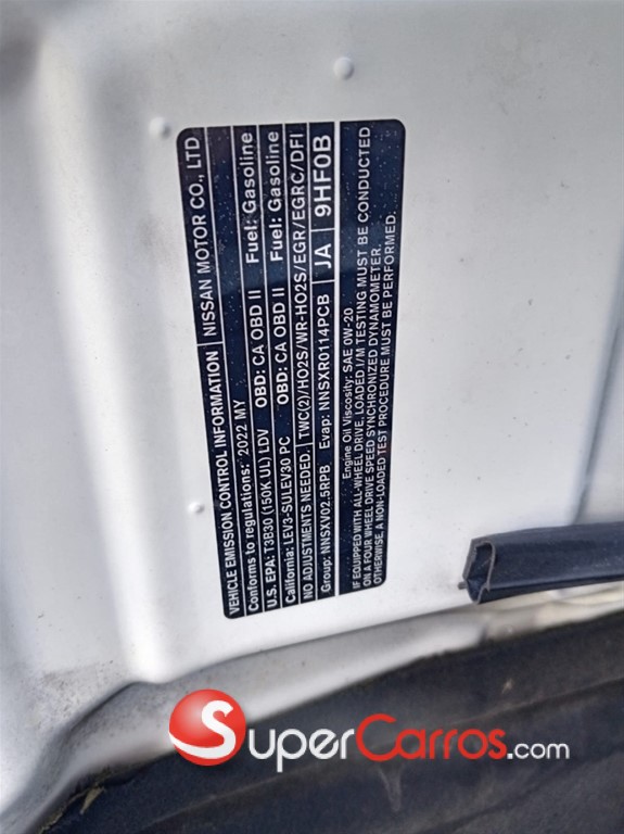 2022 Nissan Altima SV — foto 12 / 12