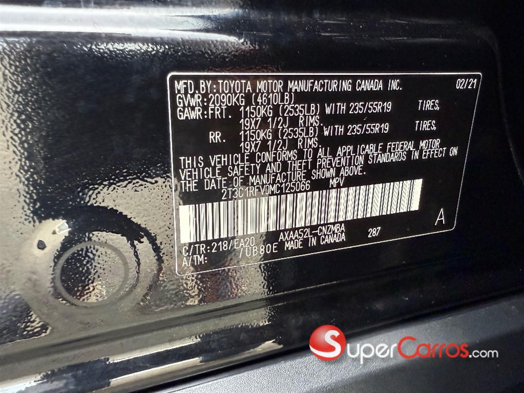 2021 Toyota RAV4 XLE Premium — foto 6 / 12