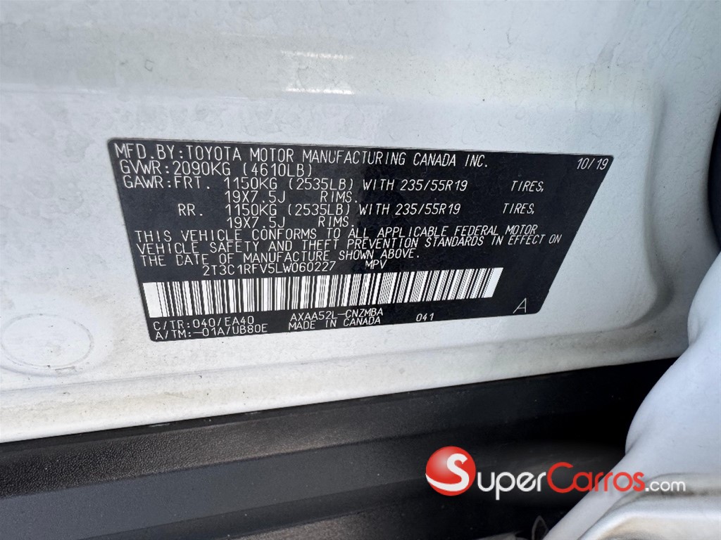 2020 Toyota RAV4 XLE Premium — foto 3 / 11