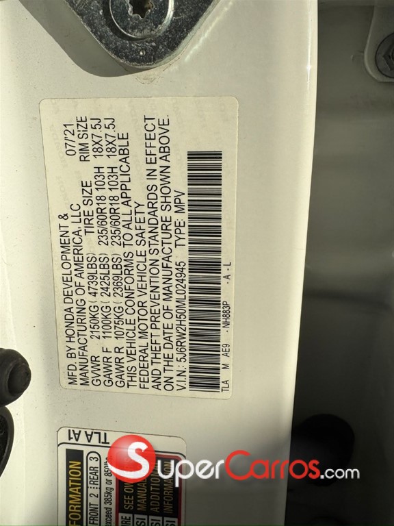 2021 Honda CR-V EX — foto 2 / 11