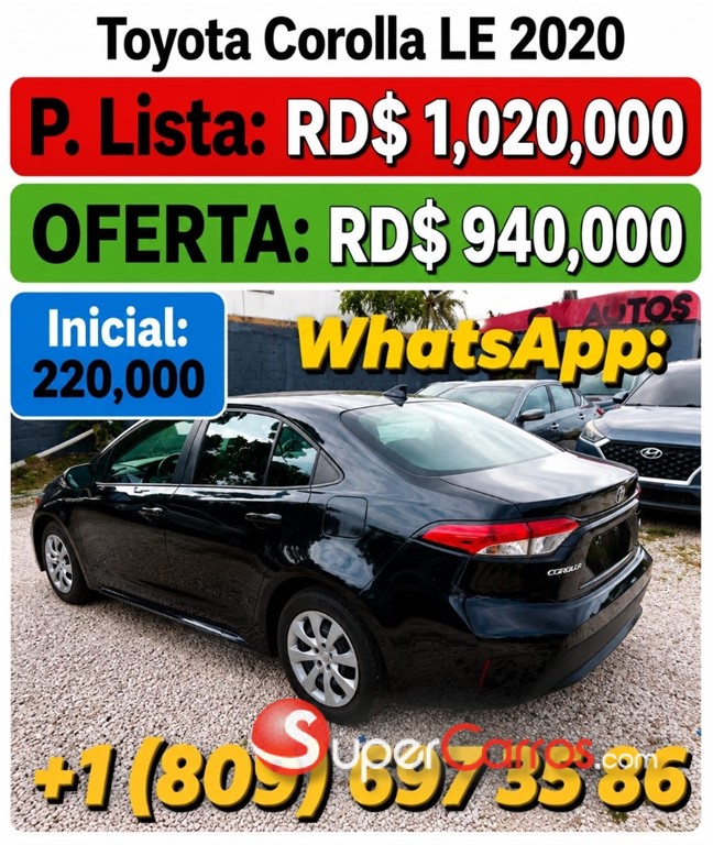 2020 Toyota Corolla LE — foto 9 / 9