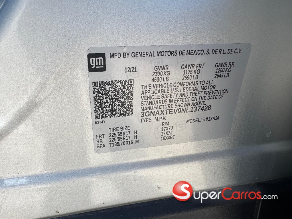 2022 Chevrolet Equinox LT — foto 11 / 11