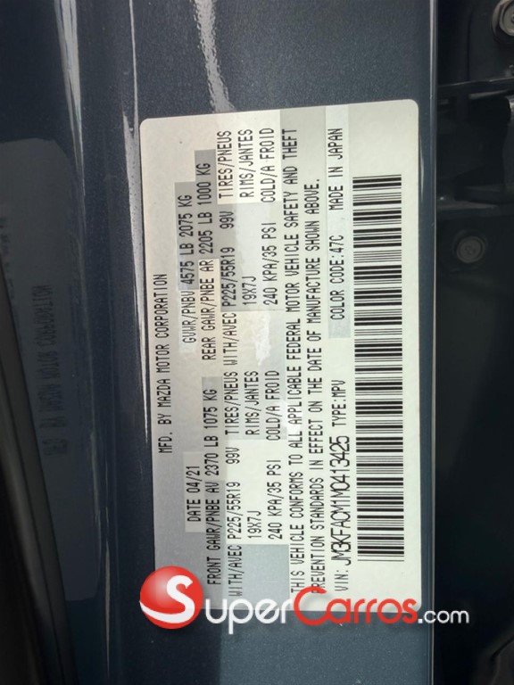 2021 Mazda CX-5 Carbon Edition — foto 11 / 11