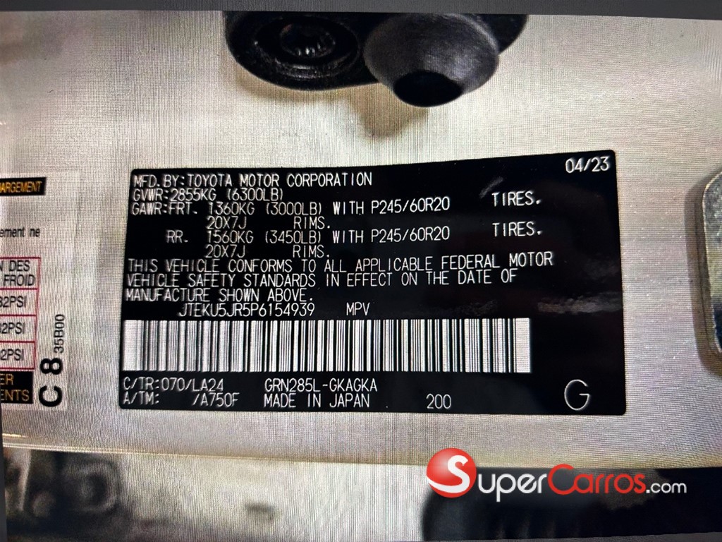 2023 Toyota 4 Runner Limited — foto 10 / 12