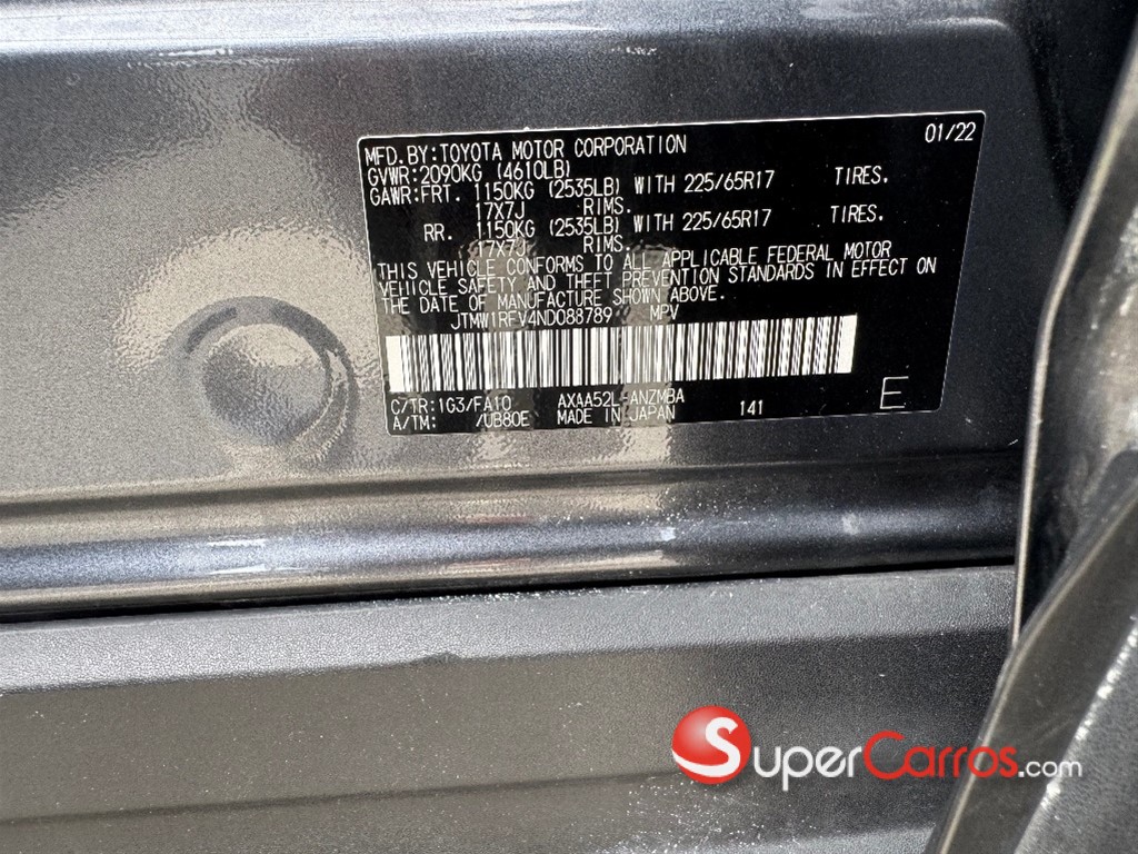 2022 Toyota RAV4 XLE — foto 12 / 12