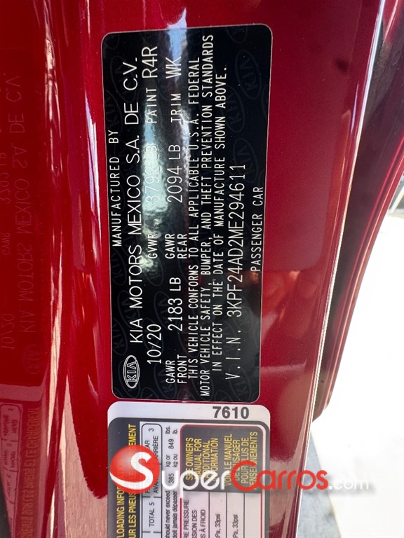 2021 Kia Forte LXS — foto 11 / 11
