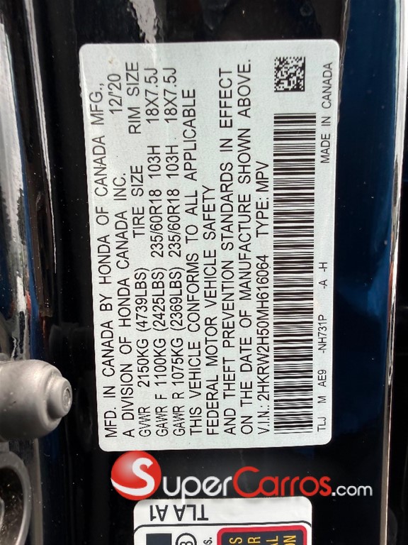 2021 Honda CR-V EX — foto 10 / 10