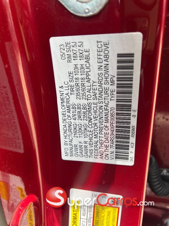 2023 Honda CR-V EX-Turbo — foto 11 / 11