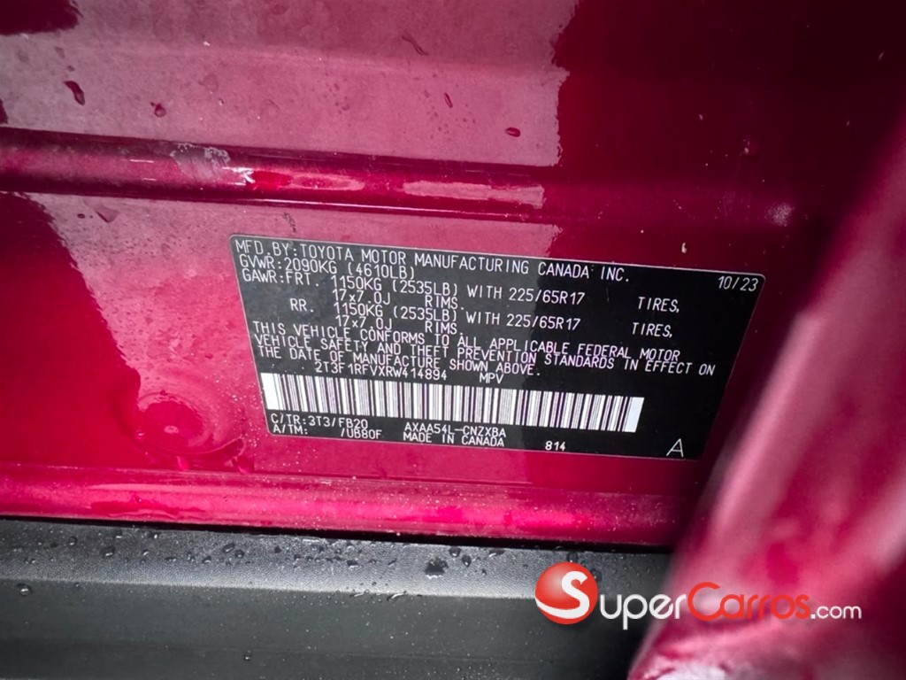 2024 Toyota RAV4 LE PLUS — foto 5 / 11