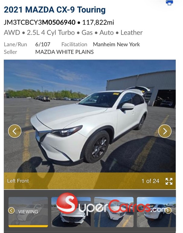 2021 Mazda CX-9 Touring — foto 2 / 12
