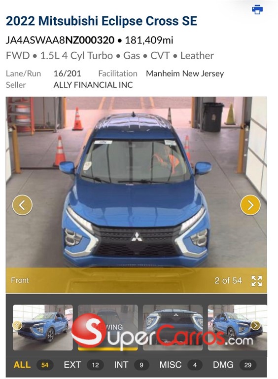 2022 Mitsubishi Motors Eclipse Cross — foto 2 / 11