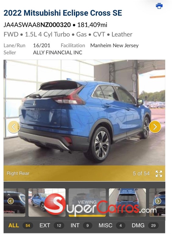 2022 Mitsubishi Motors Eclipse Cross — foto 3 / 11