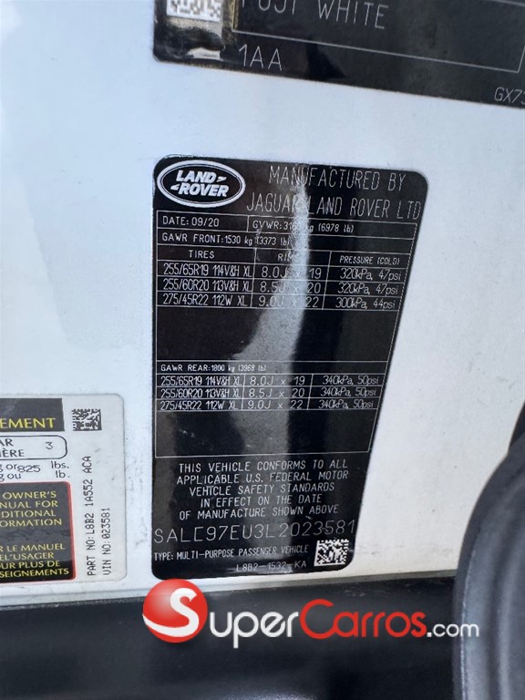 2020 Land Rover Defender 110 — foto 11 / 11