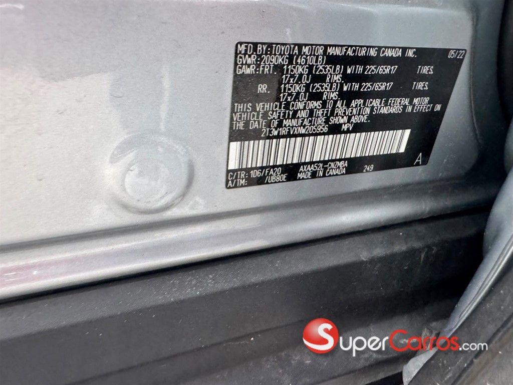 2022 Toyota RAV4 XLE PLUS — foto 5 / 12