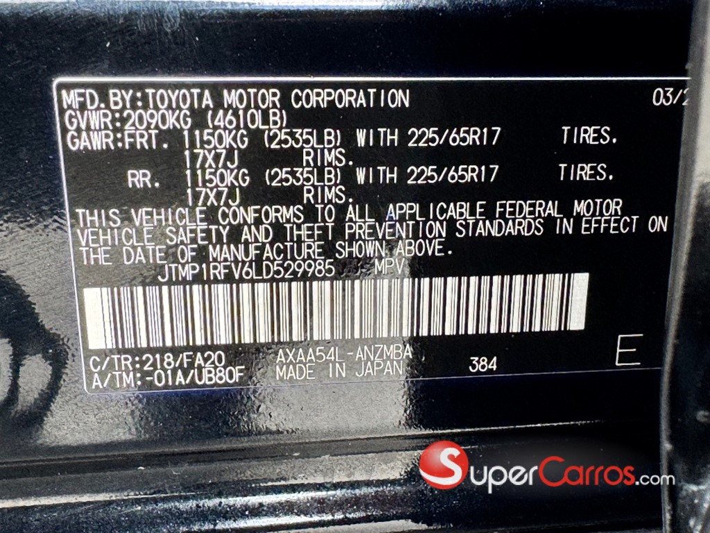 2020 Toyota RAV4 XLE — foto 10 / 11