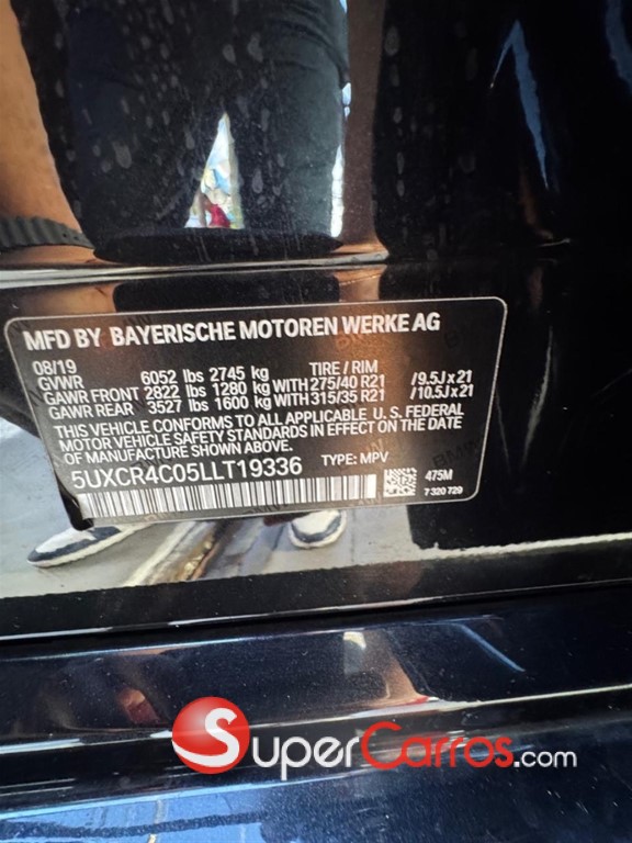 2020 BMW X 5 40i — foto 10 / 12