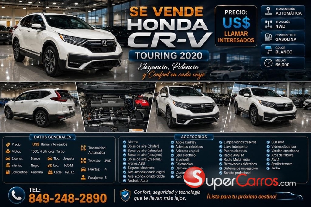 2020 Honda CR-V Touring — foto 8 / 8