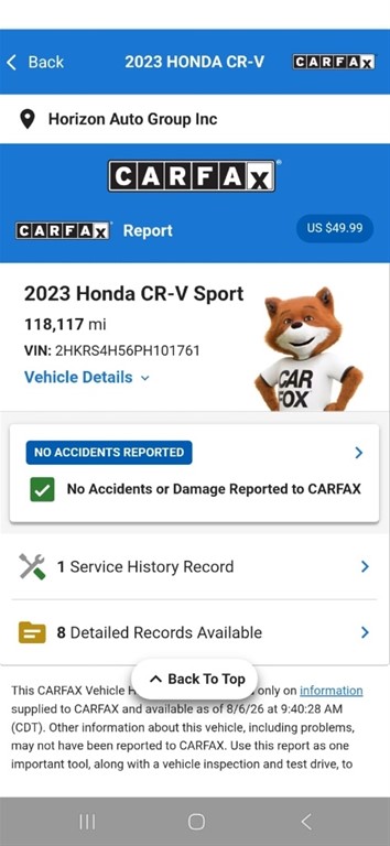 2023 Honda CR-V Sport — foto 12 / 12