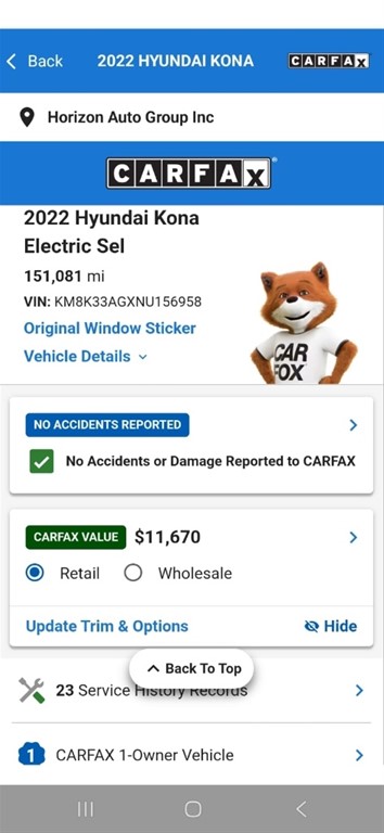2022 Hyundai KONA SEL — foto 12 / 12
