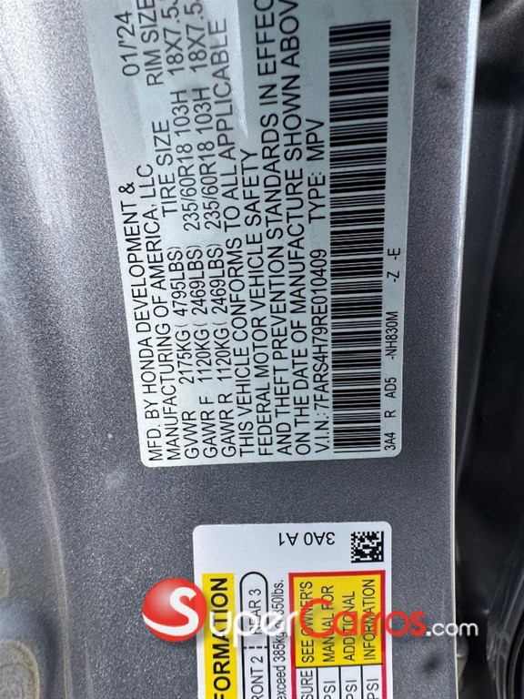 2024 Honda CR-V EXL — foto 8 / 10