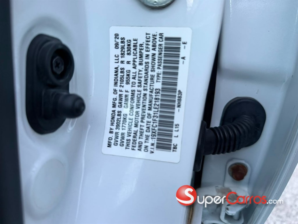 2020 Honda Civic EX Turbo — foto 10 / 10