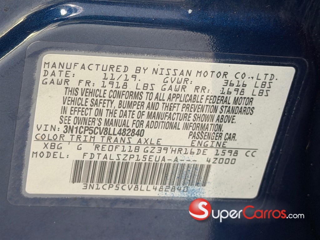 2020 Nissan Kicks SV — foto 10 / 10