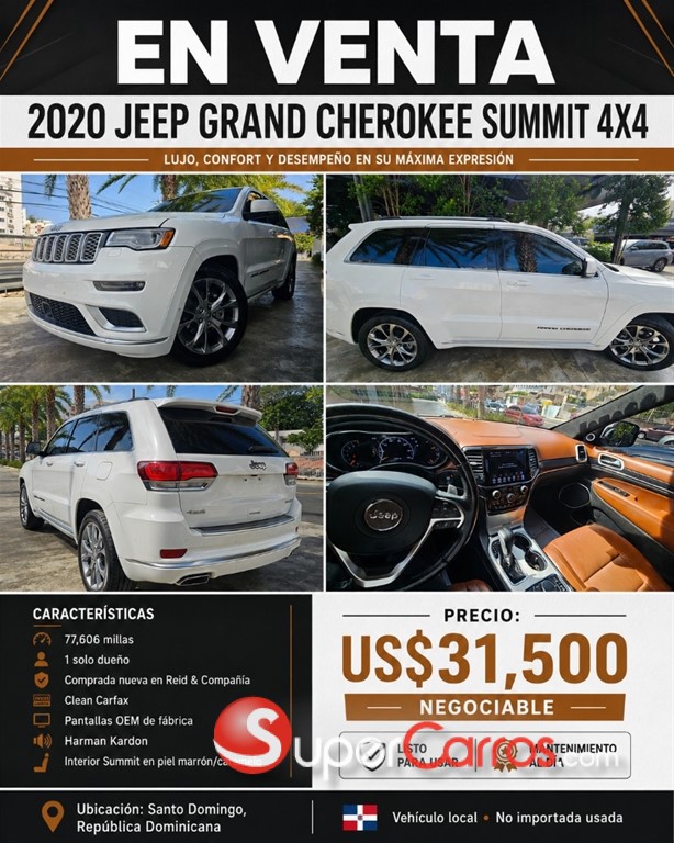 2020 Jeep Grand Cherokee SUMMIT — foto 12 / 12