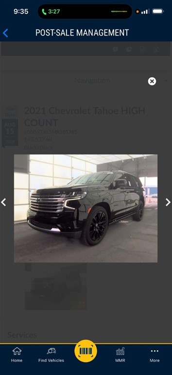 2021 Chevrolet Tahoe Highcountry