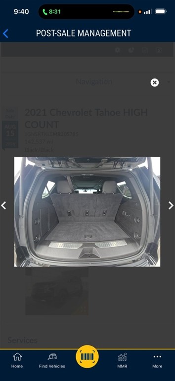 2021 Chevrolet Tahoe Highcountry — foto 7 / 9